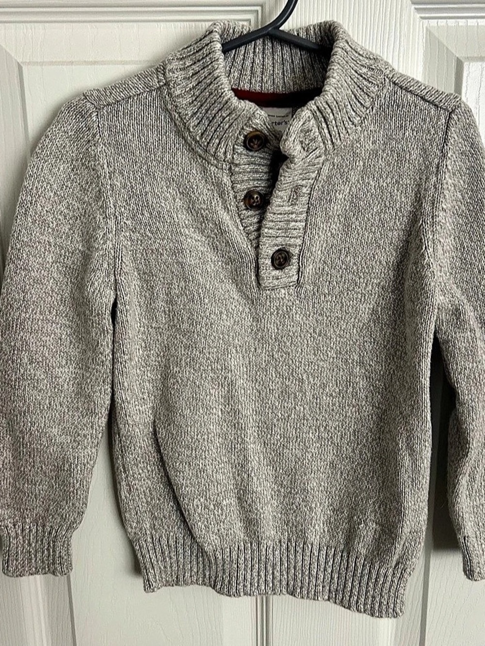 Carter's Boys Size 3T Gray Knit Sweater